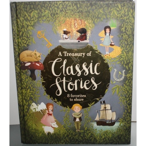 A Treasury of Classic Stories..... 8 Stories Hardcover Children's Book VGUC - Picture 1 of 4